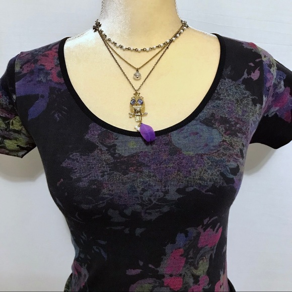 Soho Girls NWOT Short Sleeves Blouse Women One Size (S-L) - Picture 2 of 9